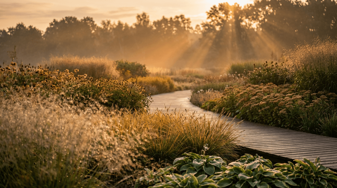 Complete garden with quality products in action